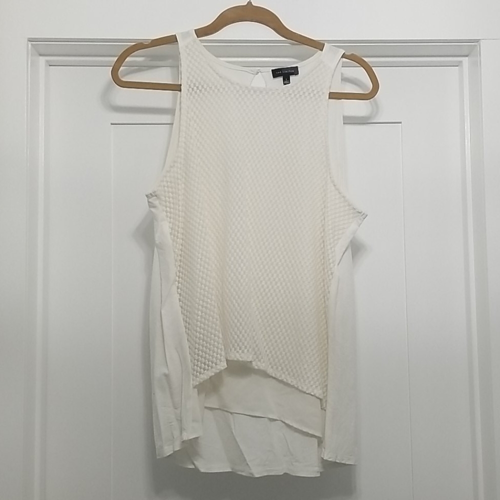 Off-White Sleeveless Top